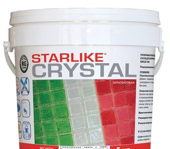 Прозрачная эпоксидная затирка для мозаики Starlike C.350 crystal 2,5 кг, 5 кг